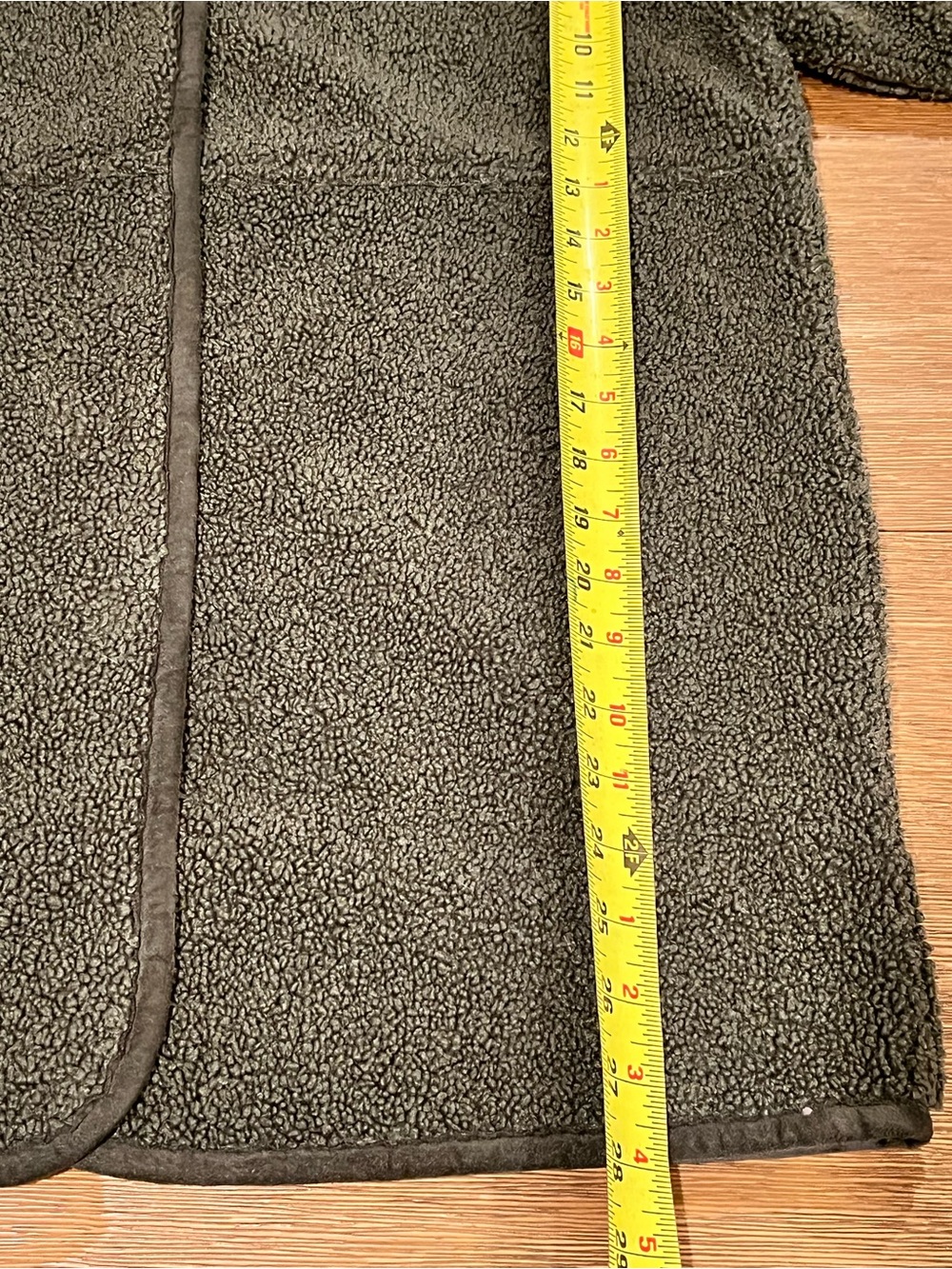 Velvet by Graham & Spencer Olive Green Teddy Sherpa Jacket - Picture 8 of 8